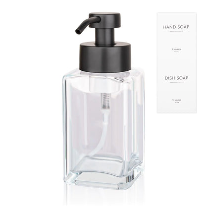 Foaming Soap Dispenser with Stainless Steel Pump 12oz