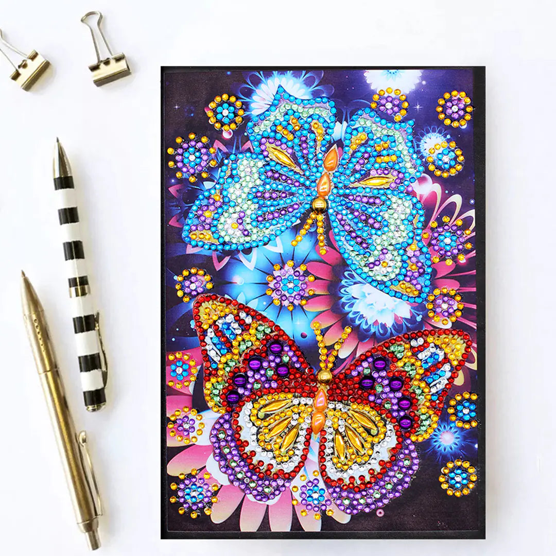A5 Notebook with DIY Diamond Painting, 64 Pages