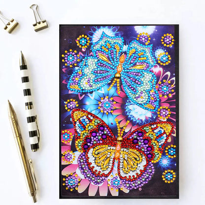 A5 Notebook with DIY Diamond Painting, 64 Pages
