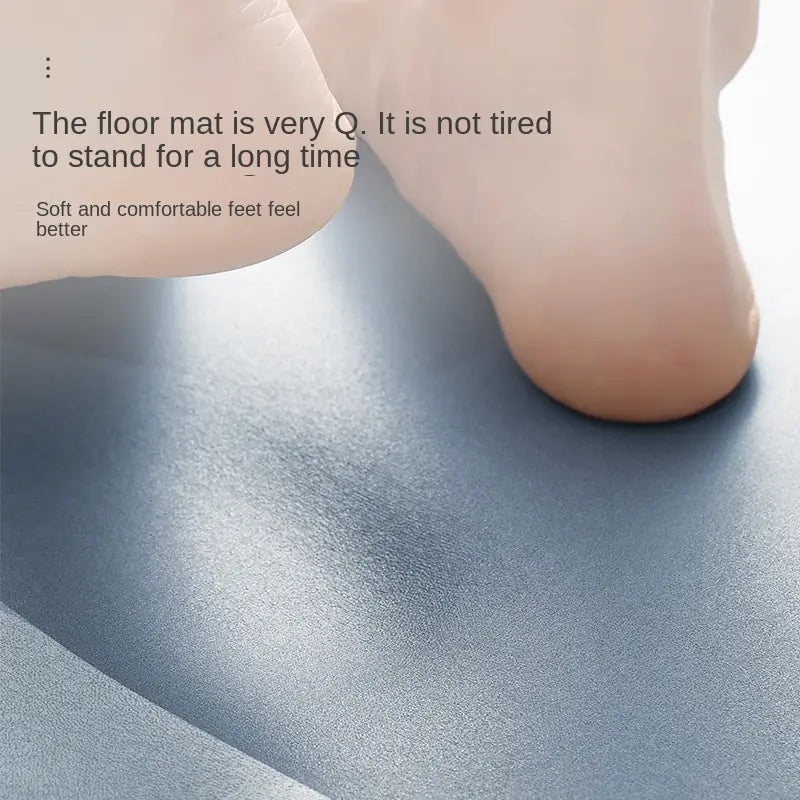 Minimal Aesthetic Long Strip Non-Slip and Waterproof Mat