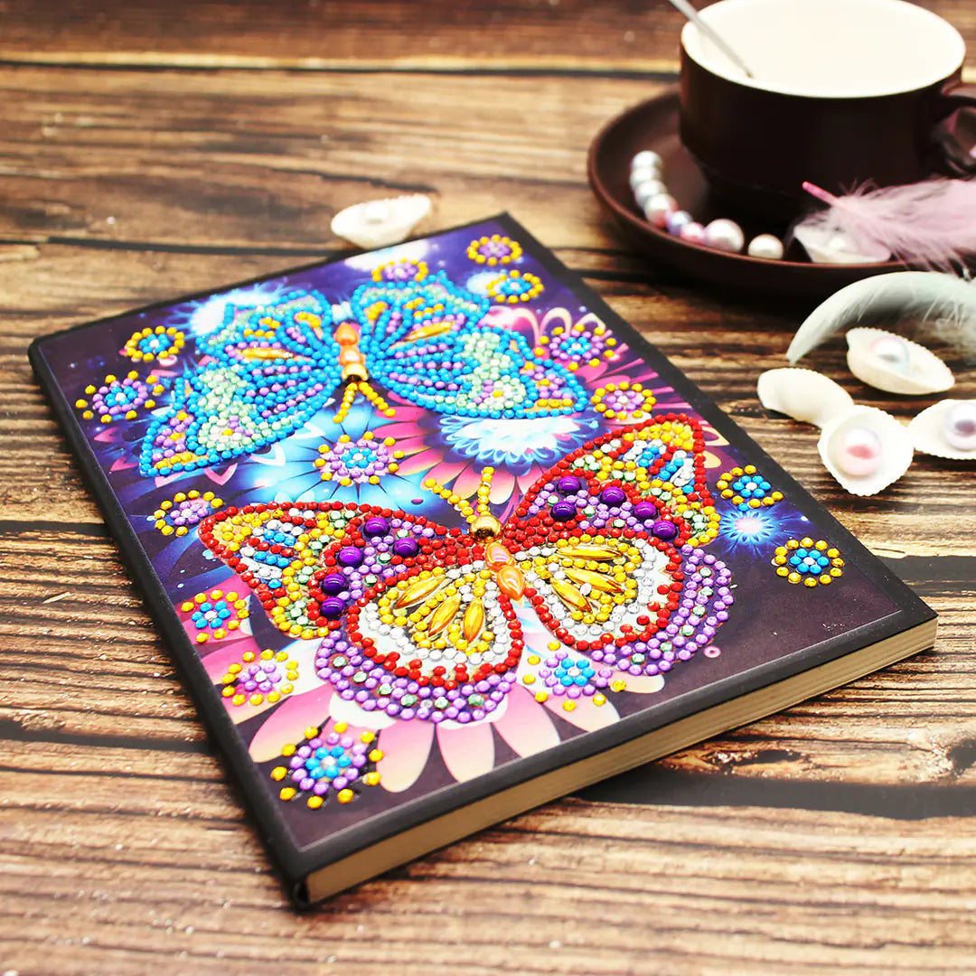 A5 Notebook with DIY Diamond Painting, 64 Pages