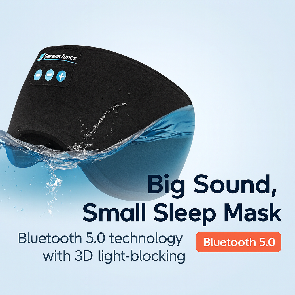 Relax Effortlessly With Bluetooth Sleep Mask