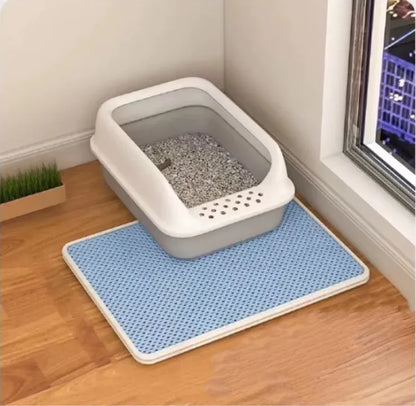 Double-Layer Cat Litter Mat
